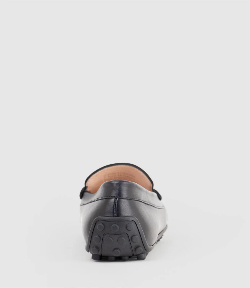 GALLEY Moccasin in Black Calf - Image 3